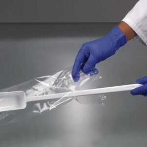Disposable scoops, long handle, PS