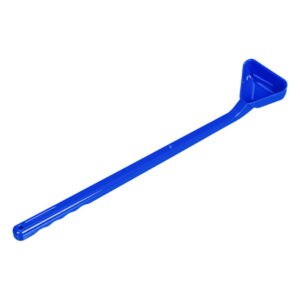 Disposable ladles, long handle, PS, blue