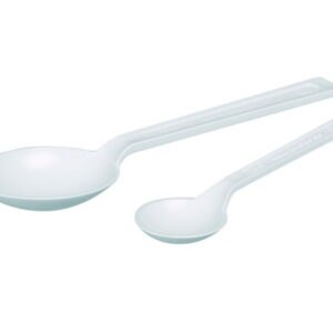 Disposable spoons LaboPlast® Bio/ SteriPlast® Bio, Green PE