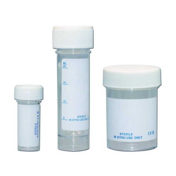 LLG-Sample containers, PS, with screw cap, sterile