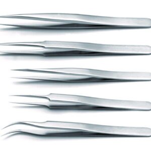 High Precision Tweezers, anti-Magnetic, anti-Acid