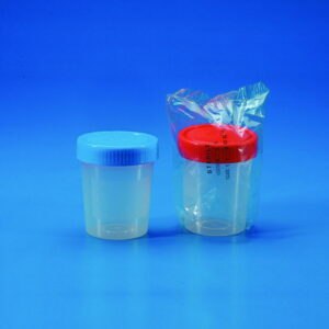 Multi-purpose beakers, PP, with screw cap, PE