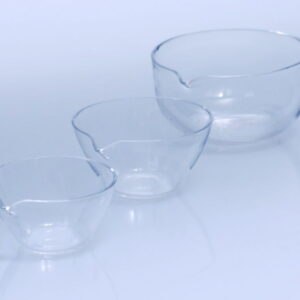 Evaporating basins, quartz glass