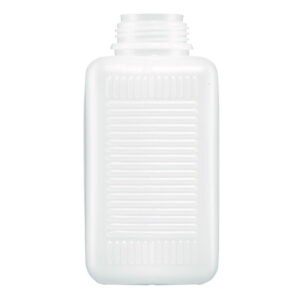 Wide-mouth square bottles without closure series 310, HDPE