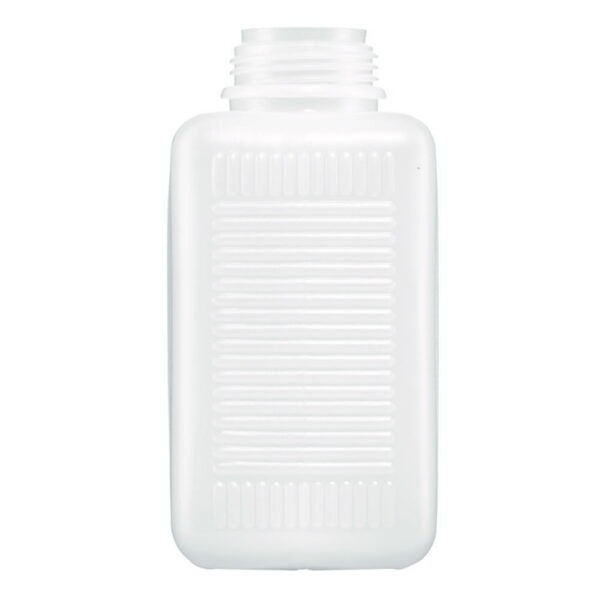 Wide-mouth square bottles without closure series 310, HDPE
