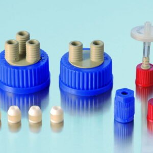Flexible connecting system for DURAN® GL 45 flasks