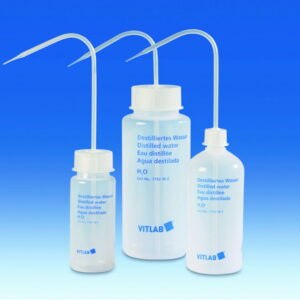 Washbottles with imprint, LDPE