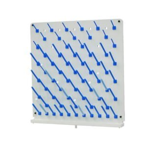Draining racks LaboPlast®, PVC, with drain channel
