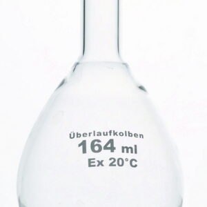Overflow-Volumetric flasks, Borosilicate glass 3.3