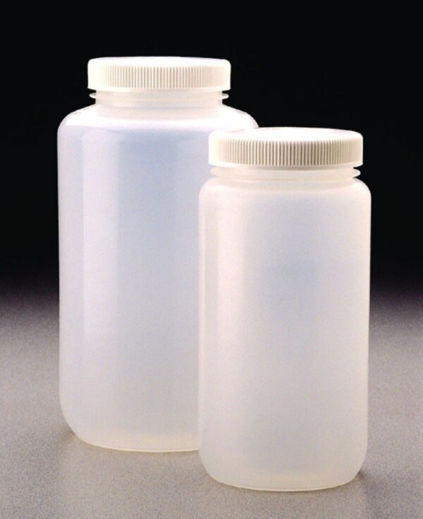 Large wide-mouth bottles Nalgene™, PPCO, with closure , PP