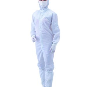 Overall for cleanroom, front zip, polyester