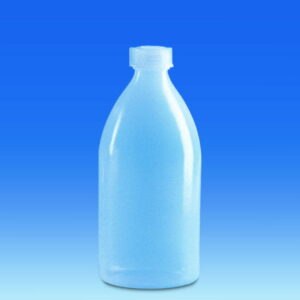 Narrow-mouth bottles, with screw cap, LDPE