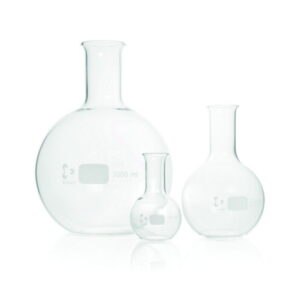 Flat bottom flasks, DURAN®, narrow neck