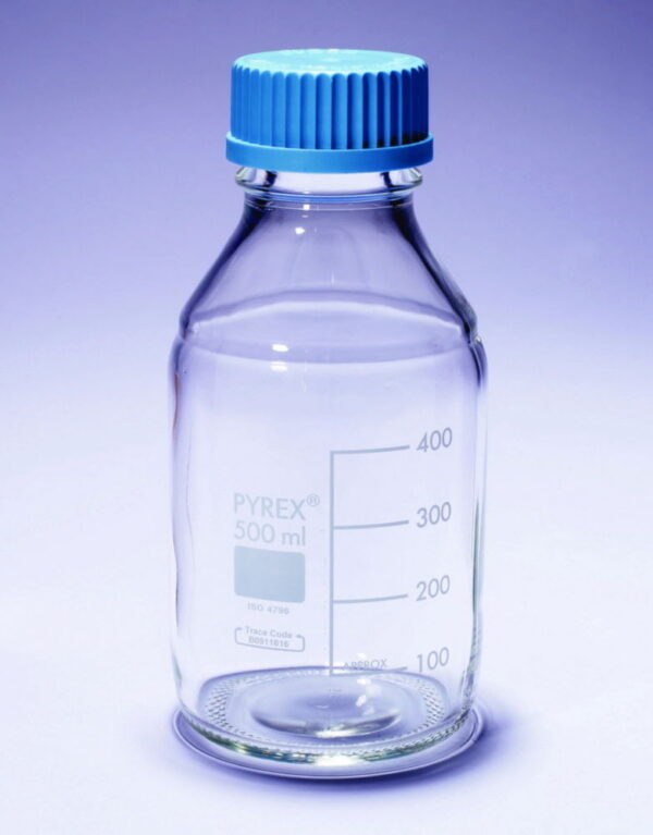 Laboratory bottles, Media-lab, PYREX®, with screw cap