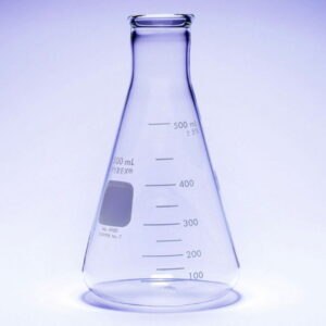 Erlenmeyer flasks, PYREX®, narrow neck, reinforced rim