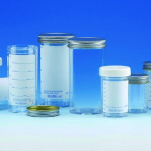 Sample container, Sterilin ™, PS, with screw cap