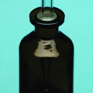 Dropping bottles, pipette bottles, soda-lime glass, amber
