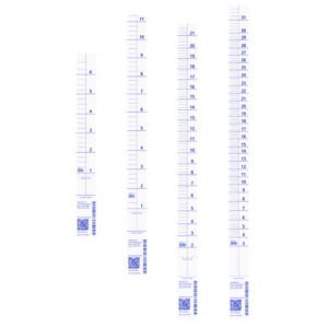 Graduations for wide-necked jerrycans