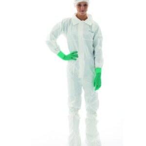 Disposable Coverall BioClean™, with collar, sterile