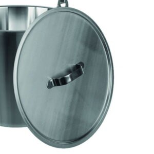 Lids for buckets, 18/10 steel