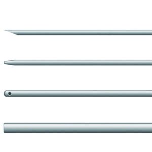 Needles for syringe valves