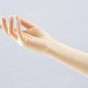 Disposable Gloves ASPURE II, latex, High Grip, totally embossed