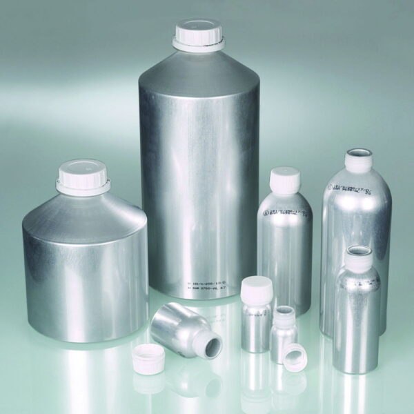 Aluminium bottles, with UN approval, pack of 10