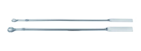 Micro spoon spatulas, stainless steel 1.4301
