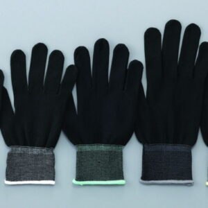 Undergloves ASPURE, black, polyester or nylon