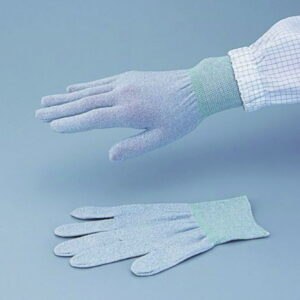 Conductive Gloves ASPURE, Anti-static, grey, Nylon