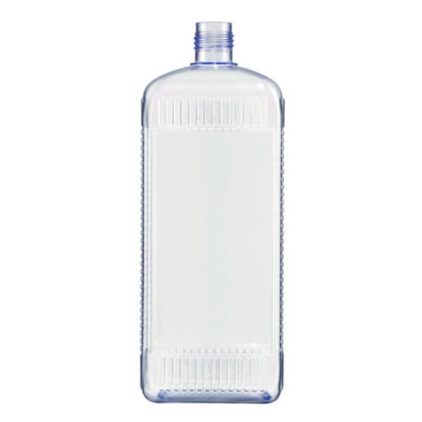 Square bottles without closure, PVC, series 310