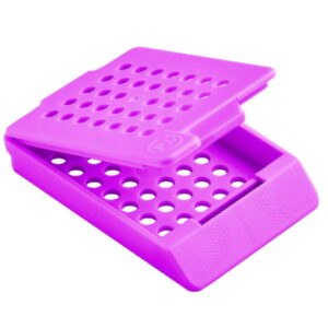 Embedding cassettes PrintMate, pore style round, with loose lid