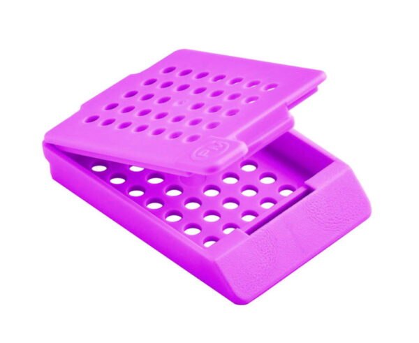 Embedding cassettes PrintMate, pore style round, with loose lid