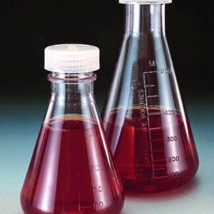 Erlenmeyer flasks Nalgene™, PC, with screw cap