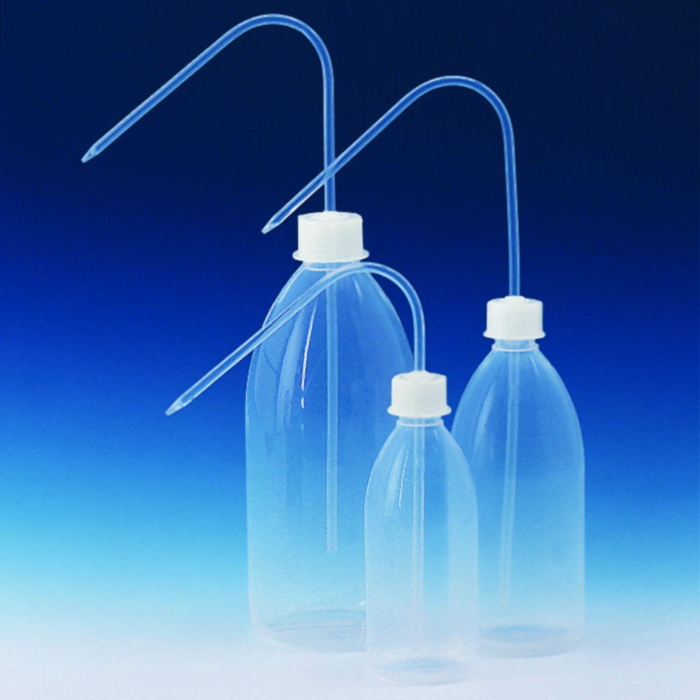 Narrow-mouth wash bottles, Technical quality PFA