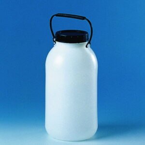 Wide mouth storage bottles, HDPE