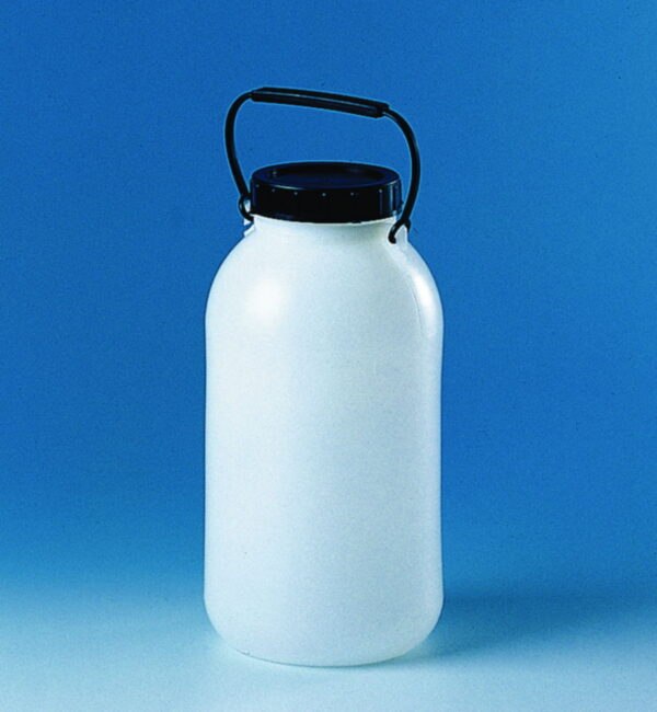 Wide mouth storage bottles, HDPE
