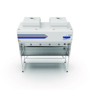 External housing for additional A/C filter for chemical laboratory fume cupboards ChemFAST Elite