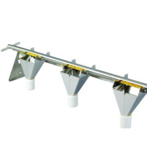 Emptying device, stainless steel