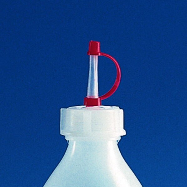 Caps with dropper nozzle, LDPE