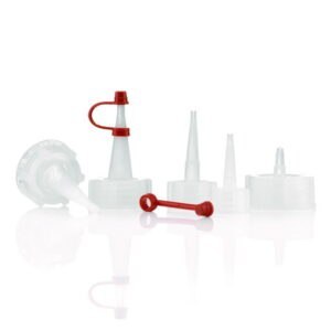 Caps for dropping bottles, PVC