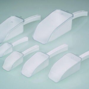 Disposable scoops LaboPlast® / SteriPlast®, PS, with lid