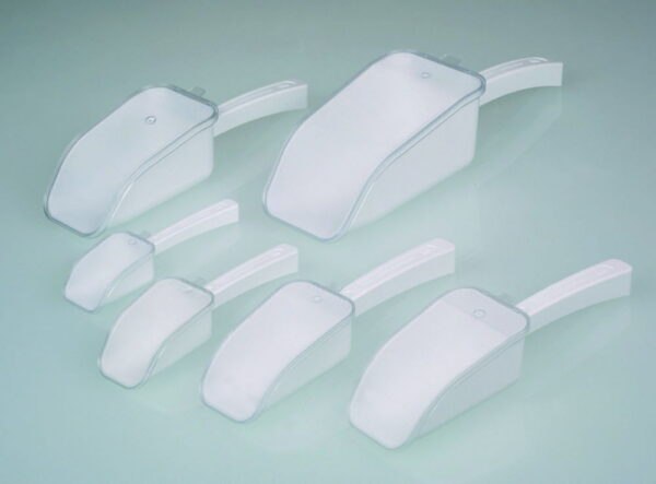 Disposable scoops LaboPlast® / SteriPlast®, PS, with lid