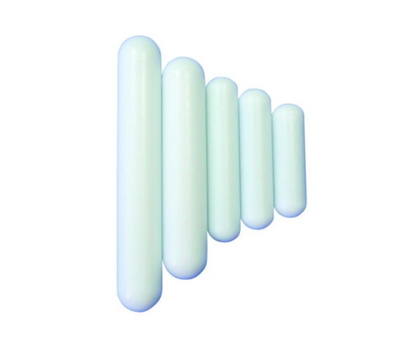LLG-Magnetic stirring bars, cylindrical, PTFE, <b><i>eco pack</i></b>