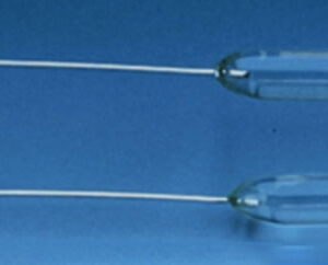Inoculation loops, platinum-iridium, fused into glass rod