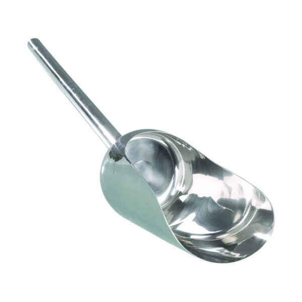 Scoops PharmaScoop, stainless steel V4A, with long handle