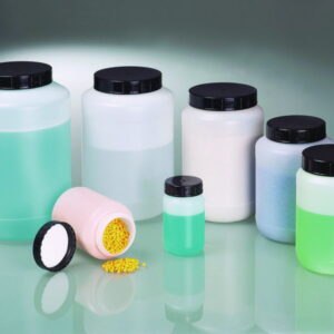 Wide mouth jars, HDPE
