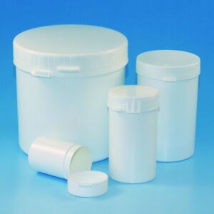 LLG-Sample containers, PS/PP, with tamper-evident cap, LDPE/PP