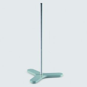 Tripod retort stand bases, steel