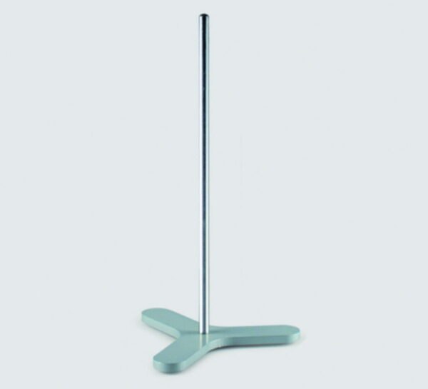 Tripod retort stand bases, steel